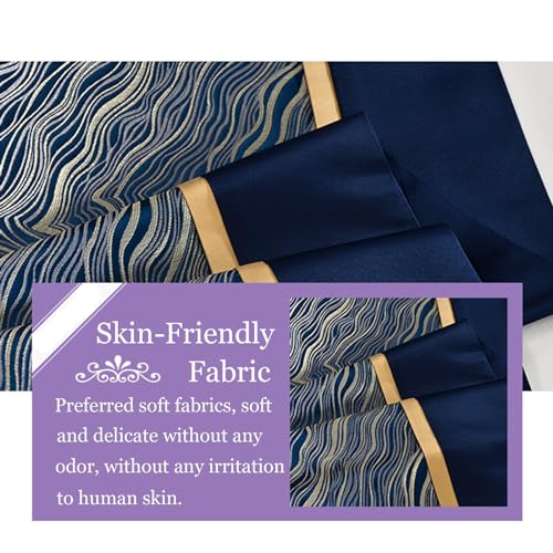 XHCTNN Bed Runners and Matching Cushion Cover, Sided Bed Throws Satin Bedding Scarf Protection Bedroom Home Decoration for Single Double King Size(D,20 * 94"-Bed Runners) XHCTNN
