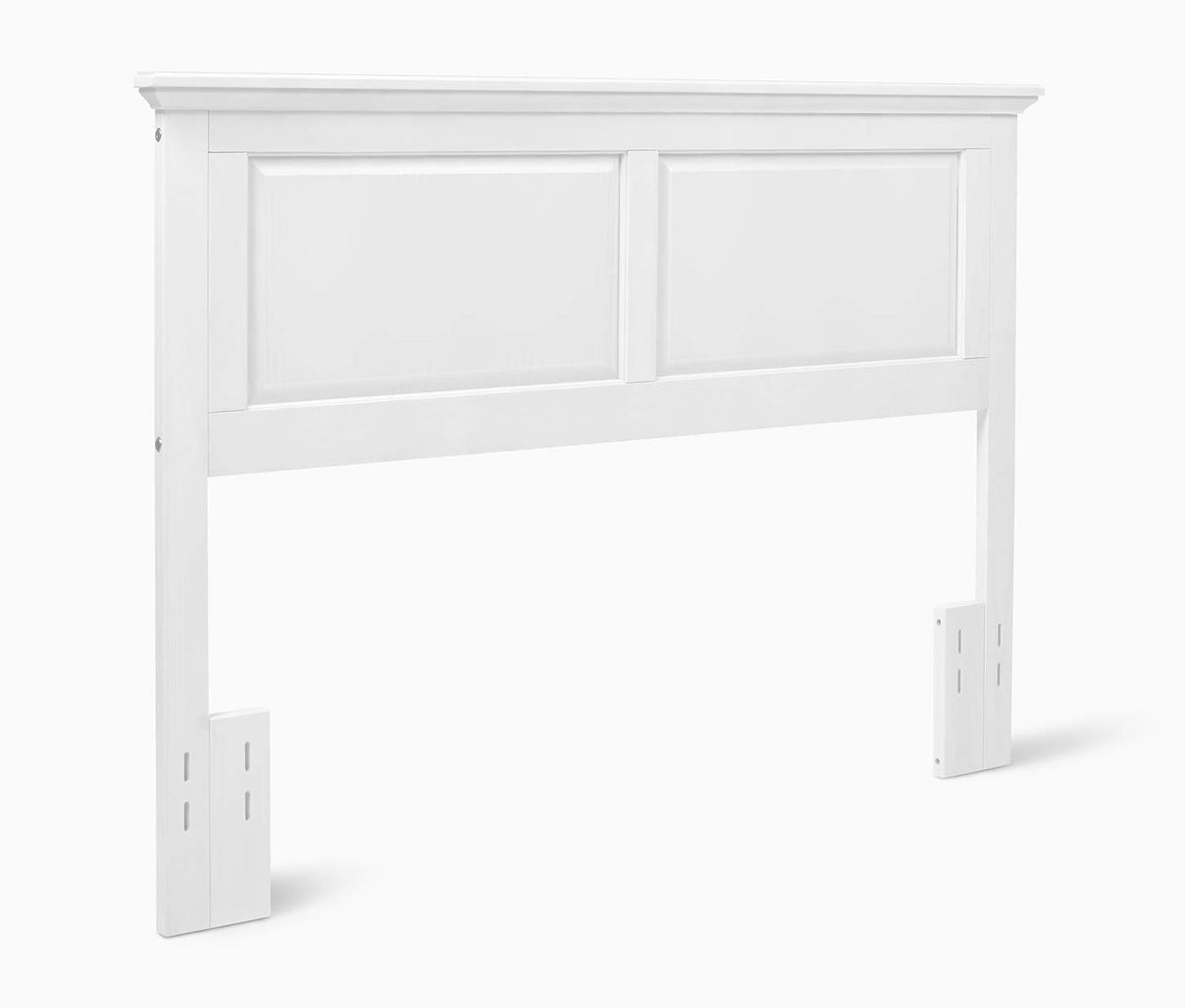 Mantua Arcadia Headboard (Full/Queen, Gloss White) Glenwillow Home