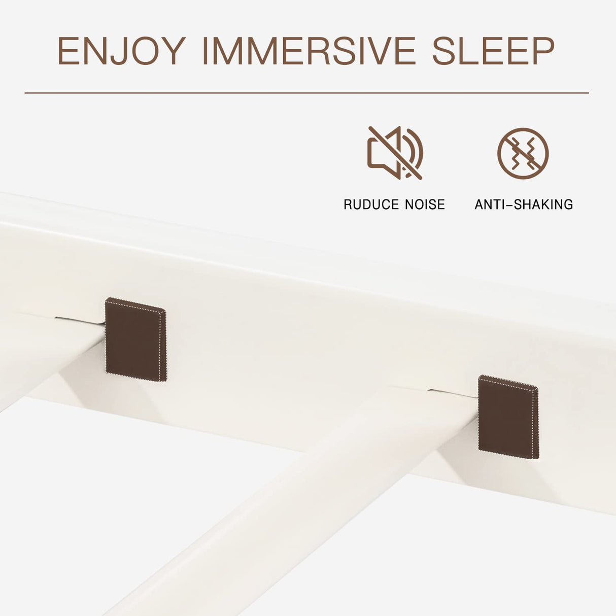 Stylish White Twin Loft Bed with Safety Guard and Removable Ladder by ikalido ikalido