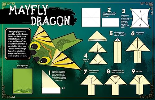 Flying Dragons Paper Airplane Kit WoodArtSupply