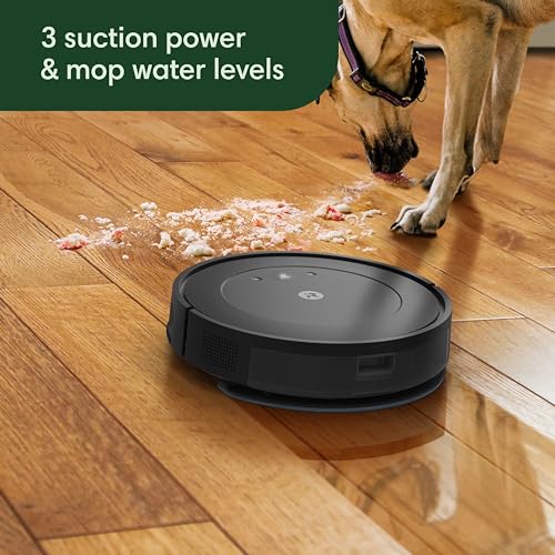 iRobot Roomba Robot Vacuum and Mop Combo (Y0140) - Vacuums and mops, Easy to use, Power-Lifting Suction, Multi-Surface Cleaning, Smart Navigation Cleans in Neat Rows, Self-Charging, Works with Alexa iRobot