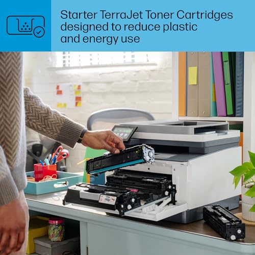 HP Color Laserjet Pro MFP 3301sdw Wireless All-in-One Color Laser Printer, Scanner, Copier, Best-for-Office (499Q3F) HP