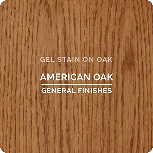 General Finishes Oil Base Gel Stain, 1 Pint, American Oak General Finishes