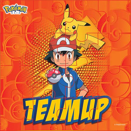 Pokemon Style Characters Jigsaw Puzzle, Pack of 6, Total 96 Pieces, Assortment 1 Pokemon