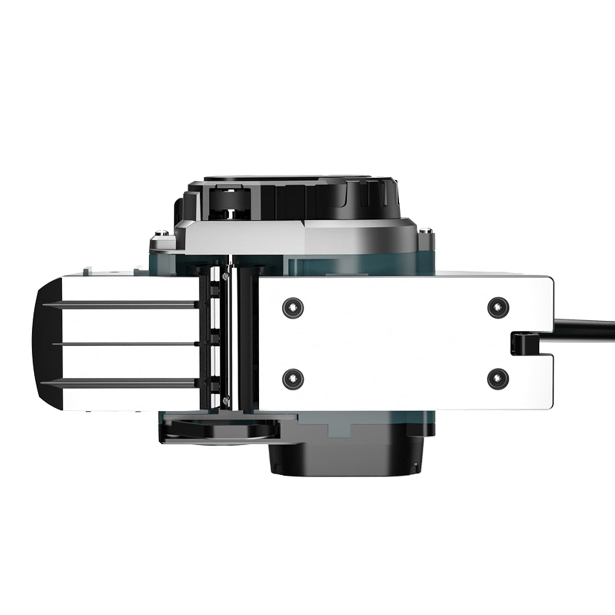 DNTI-7.1AMP Corded Electric Hand Planer adjustable depth 1 mm to 4 mm Powerful Electric Handheld Planers for Woodworking 3-1/4 Inch Planer Wood Chamfer DIY, Smooth Finish Carpentry Tool (58219-4MM) DNTI