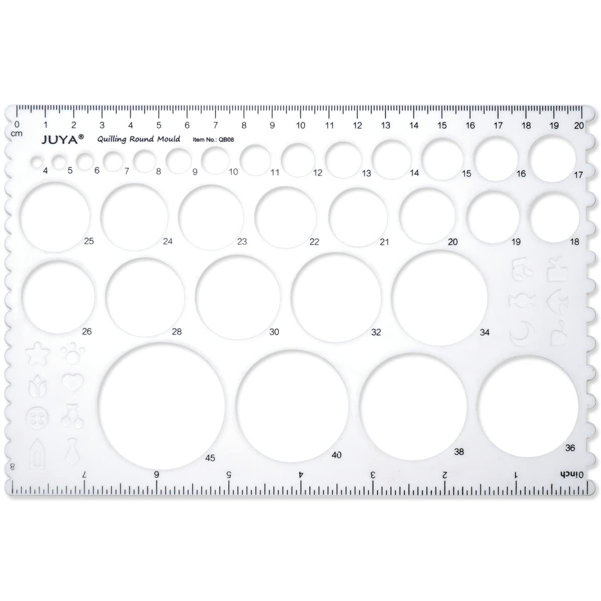 JUYA Paper Quilling Kit with 960 Strips and 14 Tools (Blue Tools, Width 3mm Have Glue) JUYA