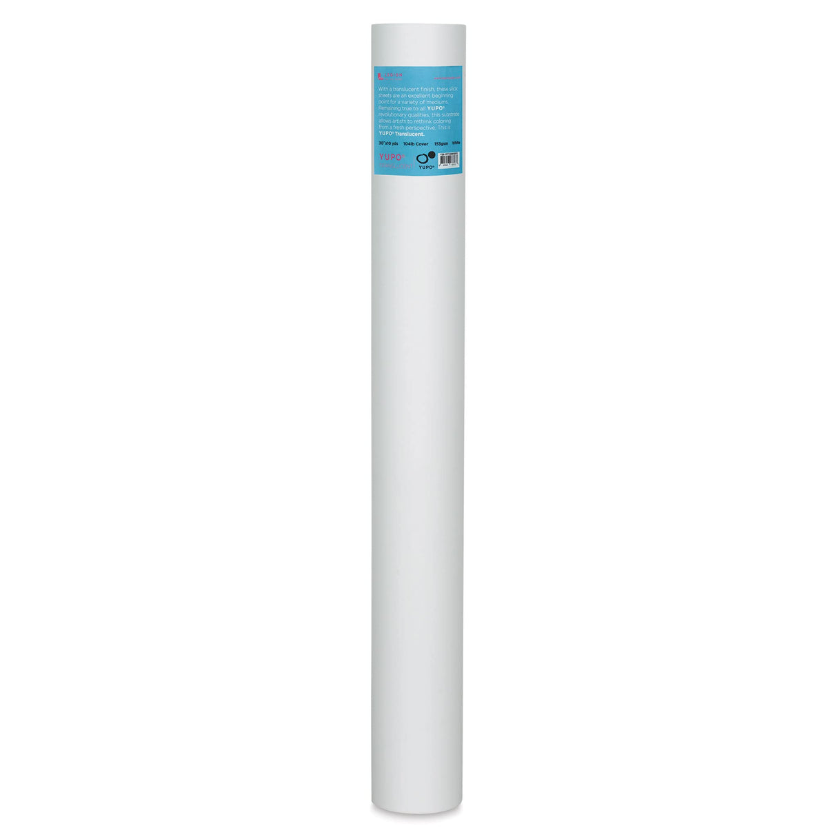 Legion YUPO Translucent Polypropylene Roll, 104lb, 30 Inches by 10 Yards (Y26-YPT153WH3010) Yupo