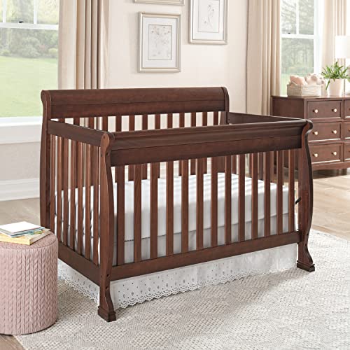 DaVinci Kalani 4-in-1 Convertible Crib in Espresso, Greenguard Gold Certified DaVinci