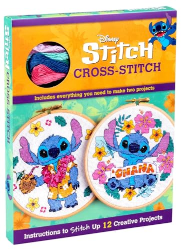 Disney Stitch Cross-Stitch (Cross-stitch Kits) WoodArtSupply
