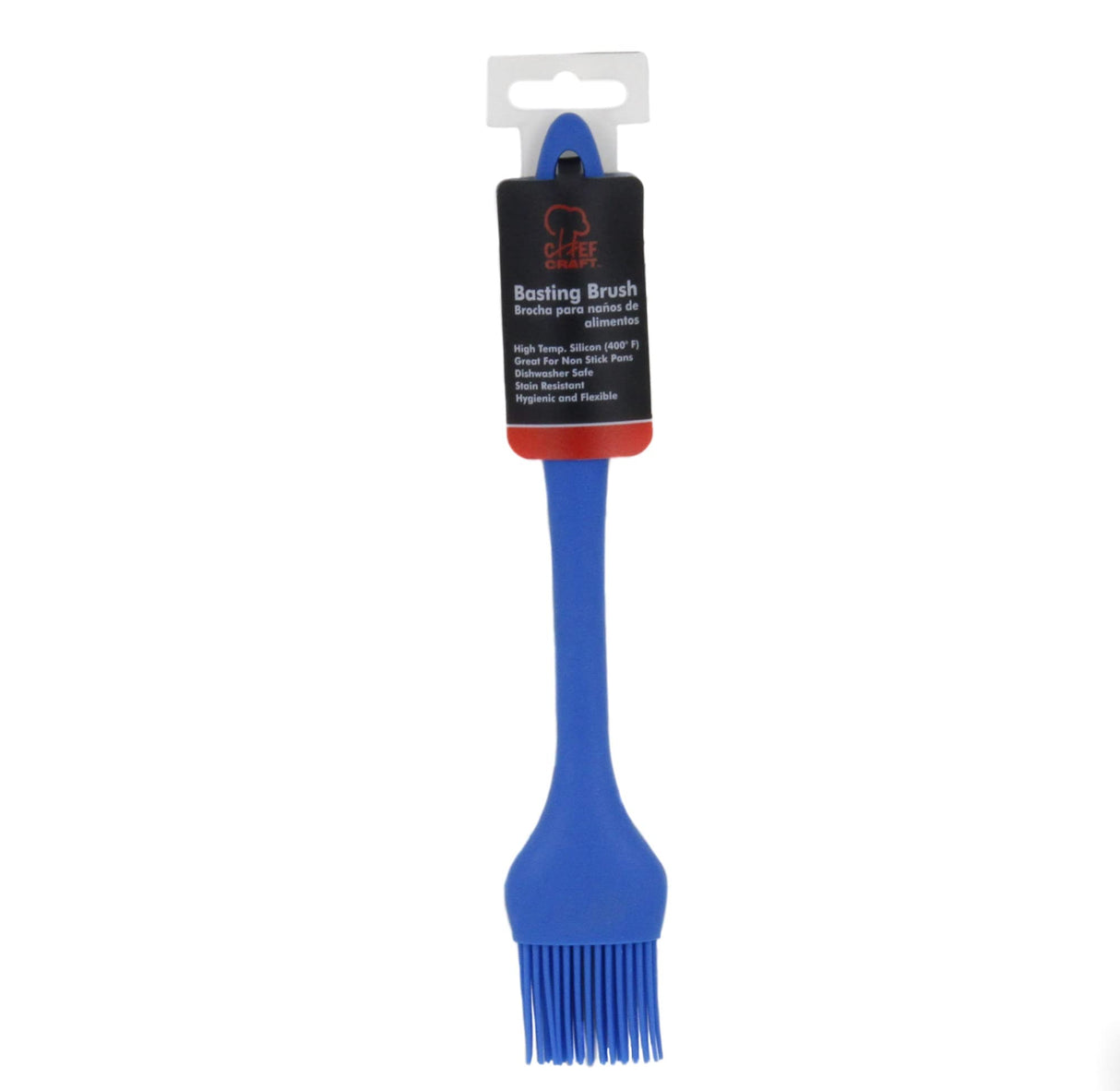 Chef Craft Premium Silicone Basting Brush, 10.25 inch, Blue Chef Craft