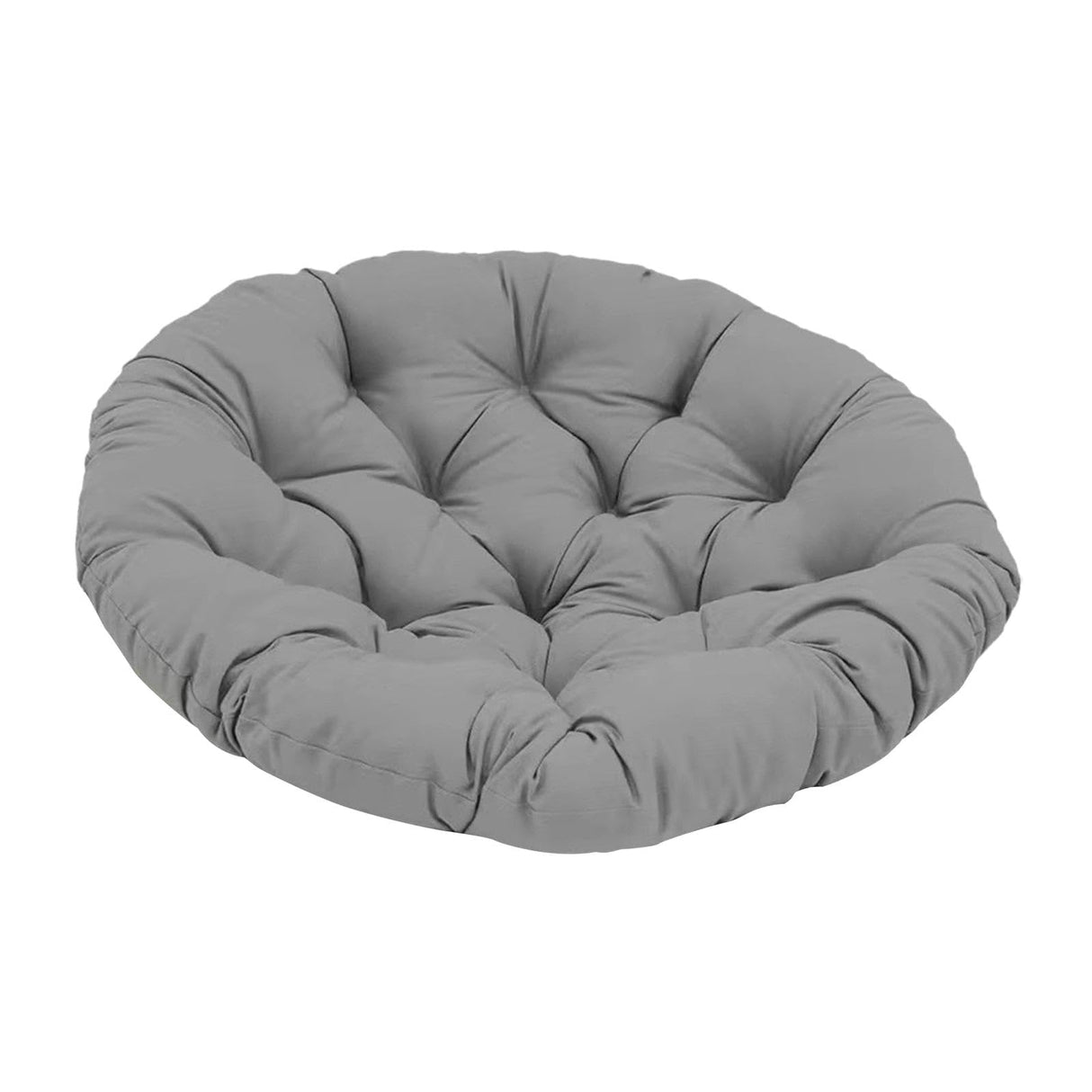 Leefasy Papasan Chair Cushion 20inch Egg Chair Cushion (Only Cushion) Multifunctional Garden Chair Mat for Rocking Chair Seats Sturdy, Dark Gray Leefasy