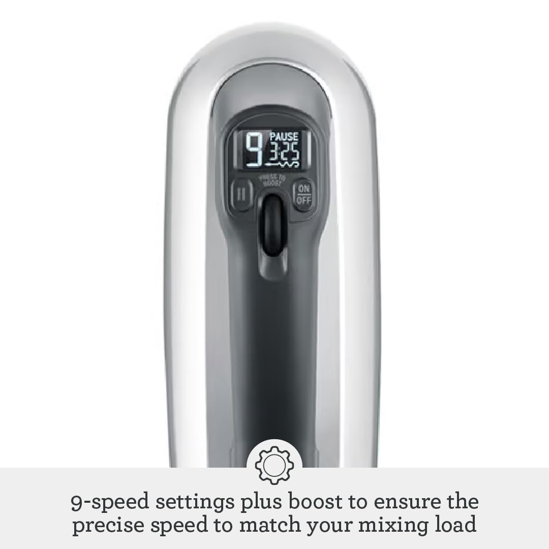 Breville the Handy Mix Scraper Food_Mixer, One Size, Silver Breville