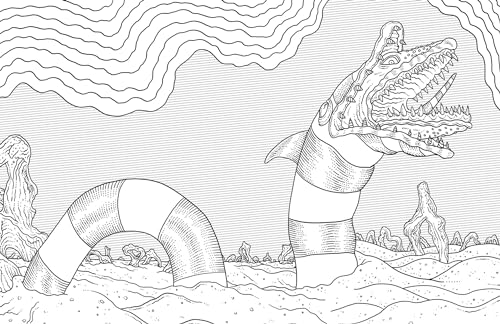 Beetlejuice: The Official Coloring Book WoodArtSupply
