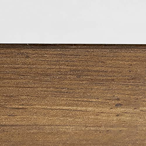 Walker Edison Corbin Modern Farmhouse Sliding X Barn Door TV Stand for TVs up to 80 Inches, 70 Inch, Reclaimed Barnwood and Brushed White Walker Edison