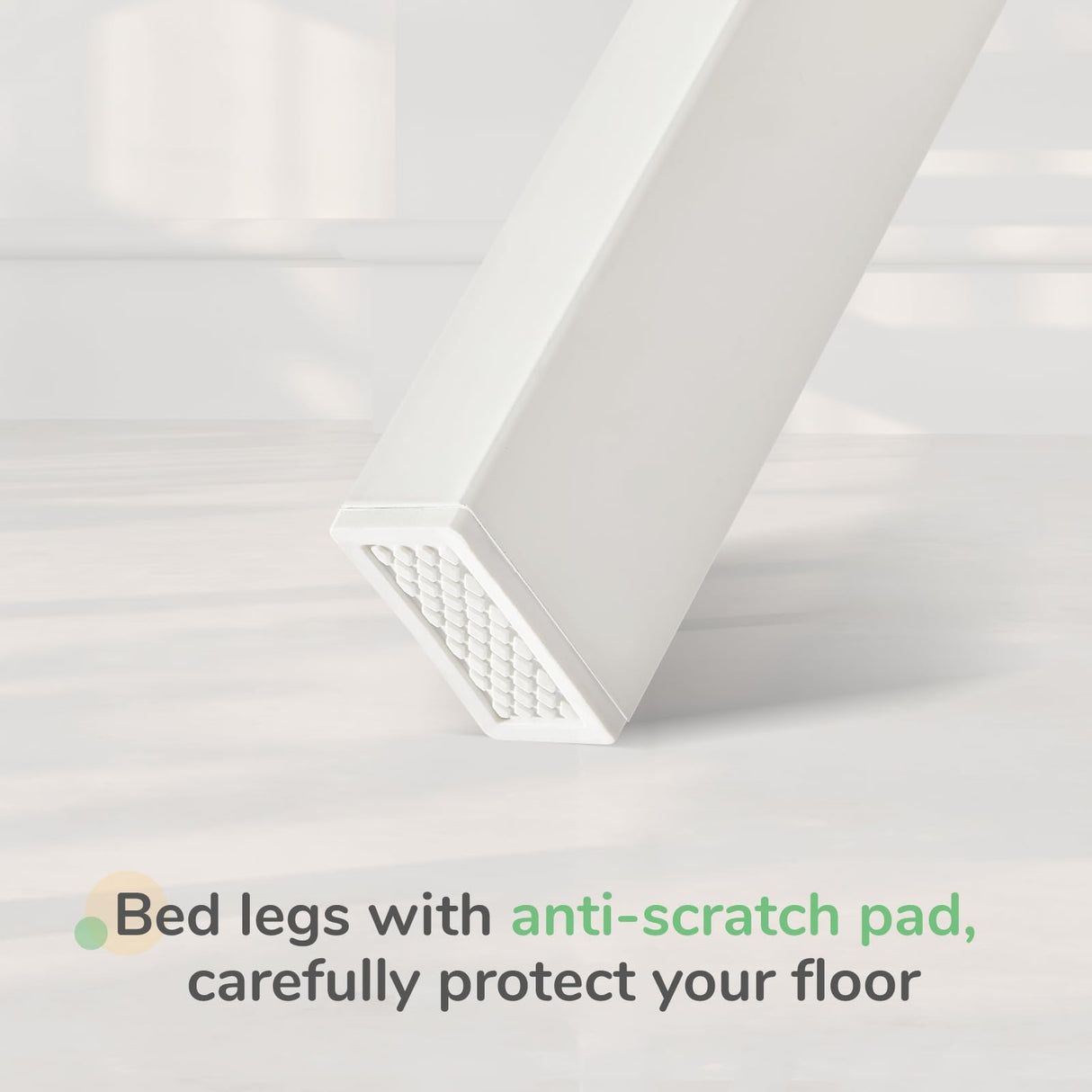 Novilla Queen Bed Frame with Headboard, Metal Platform Bed Frame, Heavy Duty, No Box Spring Needed, Wood Slat Support, Easy Assembly, White Novilla