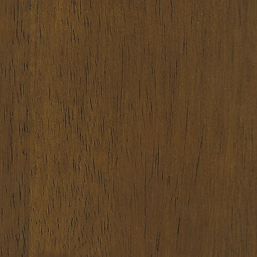 HomePop Home Decor |K7646-A879| Upholstered Modern Rectangular Storage Ottoman | Hinged Lid Ottoman with Storage for Living Room & Bedroom, Blue Denim Jacobean Print HomePop