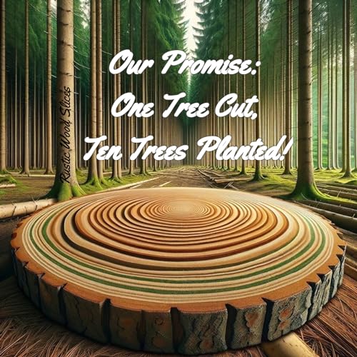 Rustic Wood Slices Set of (14) 9-10 inch Wood Slices! Wood Slices for centerpieces, Natural Wood Slices, Large Wood Slices (14) Rustic Wood Slices Inc.