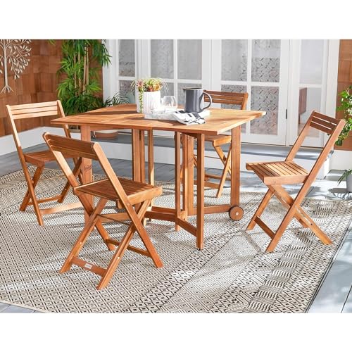 Safavieh Outdoor Living Collection Arvin 5-Piece Dining Set Safavieh