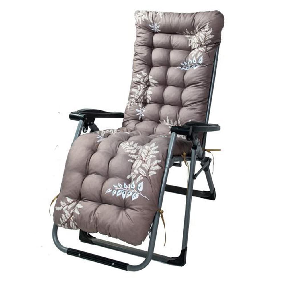 67 Inch Patio Lounge Chair, Rocking Chair Sofa, Indoor/Outdoor Floral Printed Lounger with Ties and Top Cover Non-Slip High Back Chair Cushions (Style 14) Shapeazy