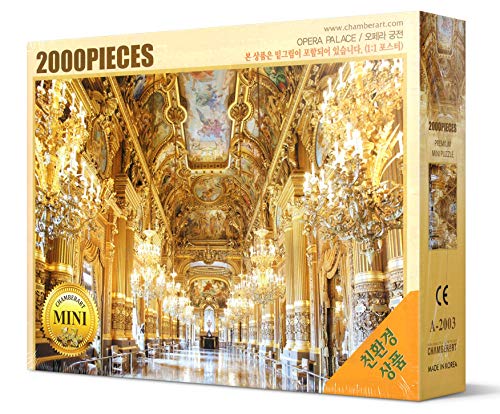 CHAMBERART 2000 Piece Premium Jigsaw Puzzle Opera Grand Foyer A-2003 CHAMBERART