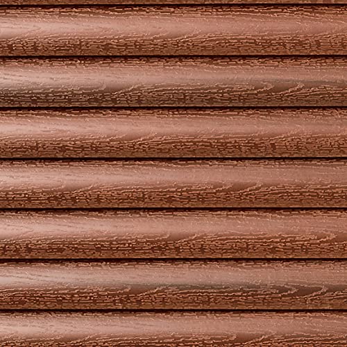 Achim Home Furnishing Cordless GII Luna 2" Slat Mahogany Venetian Window Blinds 43" W x 64" L PowerSellerUSA