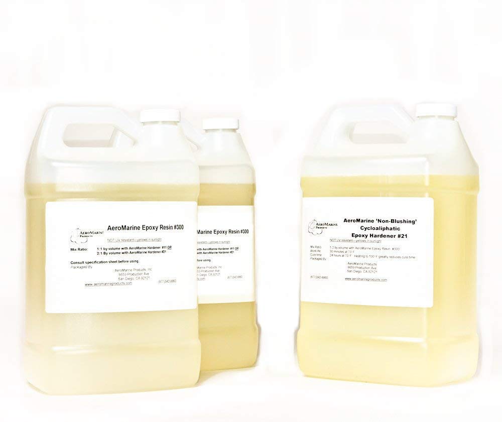 AeroMarine Rock and Pebble Paving Epoxy Resin Kit 3 gallons AeroMarine Products