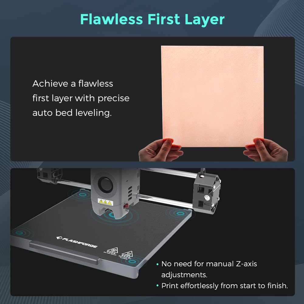 (High-Temp PC Plate) Bundle FLASHFORGE Adventurer 5M Pro 3D Printer and FLASHFORGE PC Sticker Plate FLASHFORGE