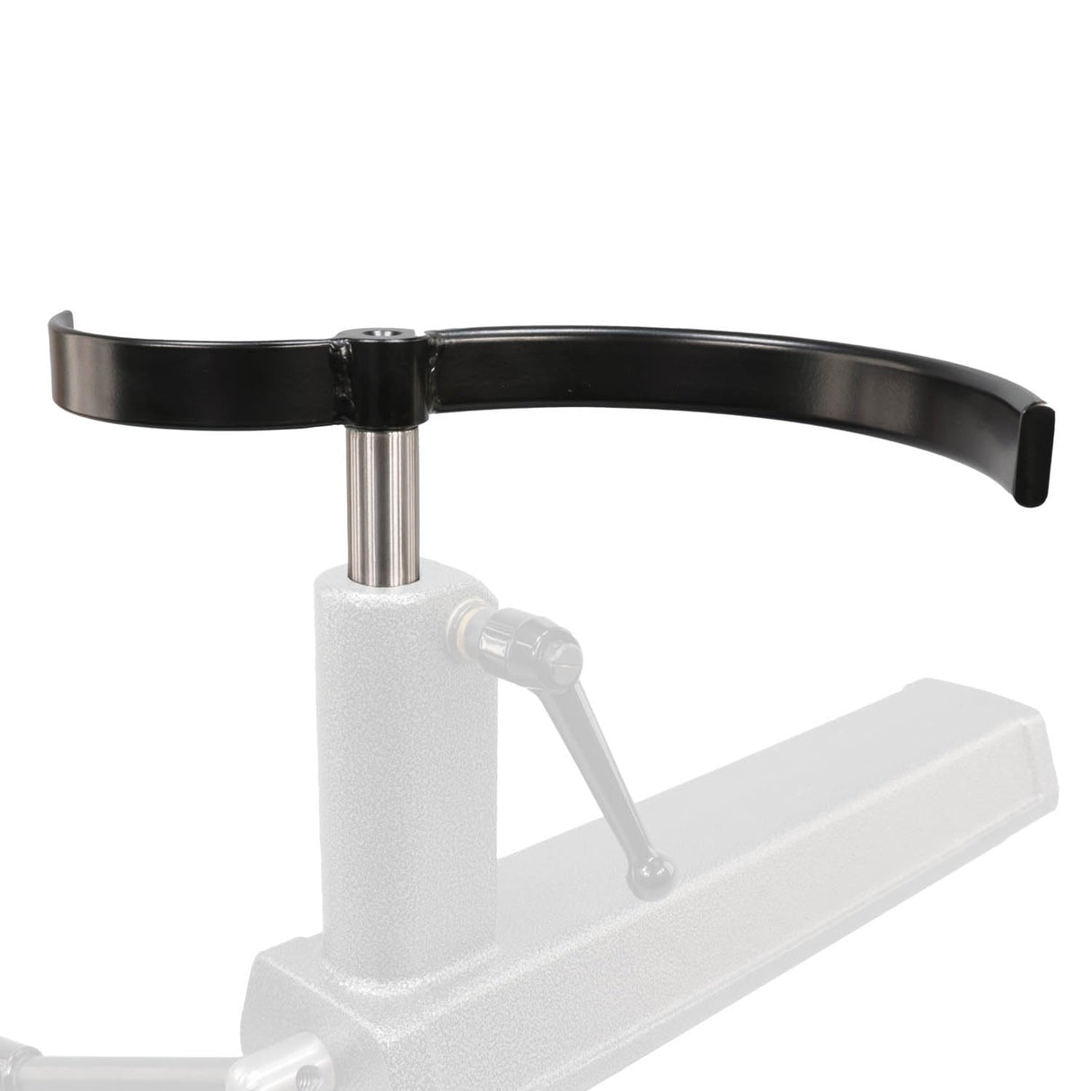 Hurricane Turning Tools, S-Curved Tool Rest For Wood Lathe with 8.5" and 5.2" Diameter Curves, 1" Diameter Post, 7" Post Length Hurricane Turning Tools