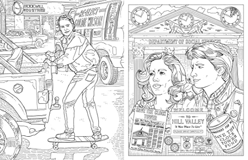 Back to the Future: The Official Coloring Book Insight Editions