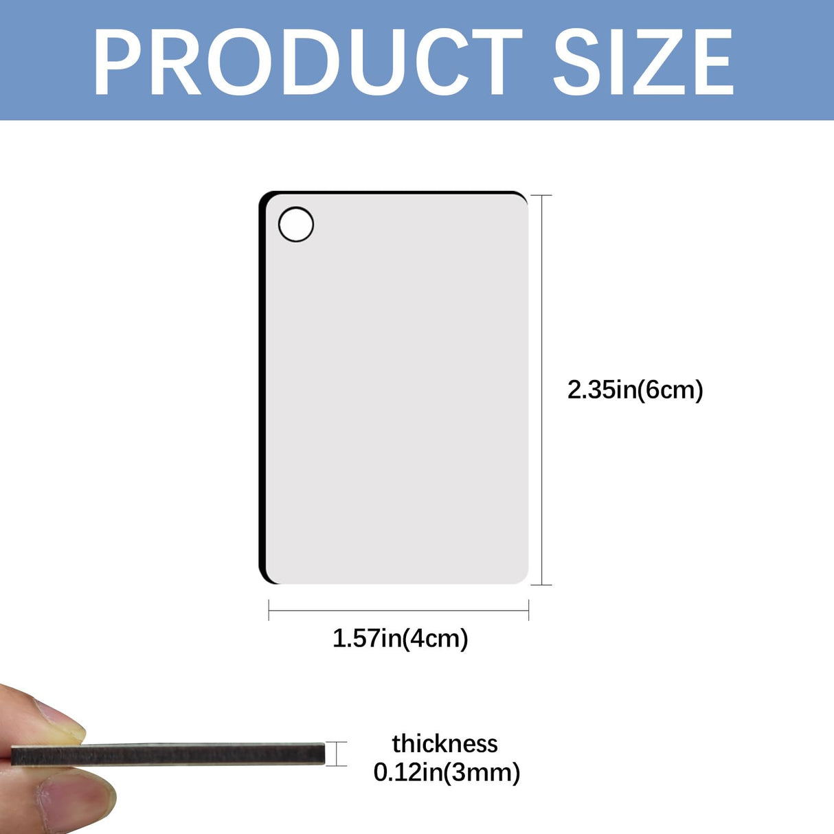 LaiHiulaan 240Pcs Sublimation Keychain Blanks Rectangle Bulk Products Double Sides 80 MDF Sublimation Keychains Blank with 160 Rings and Clips Heat Transfer for Craft LaiHiulaan