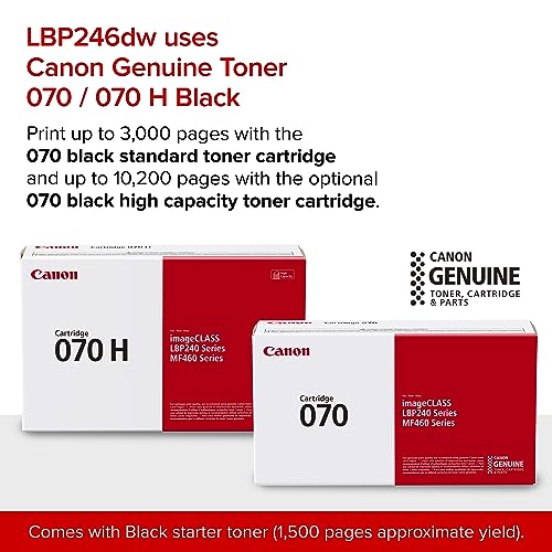 Canon imageCLASS LBP246dw Wireless, Mobile Ready, Duplex Laser Printer Canon