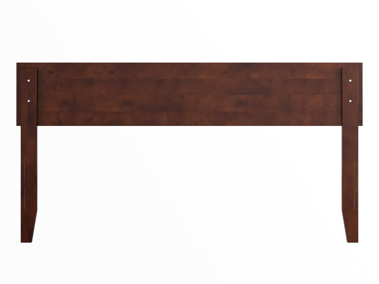 AFI Orlando Modern Solid Wood Headboard, Queen, Walnut AFI