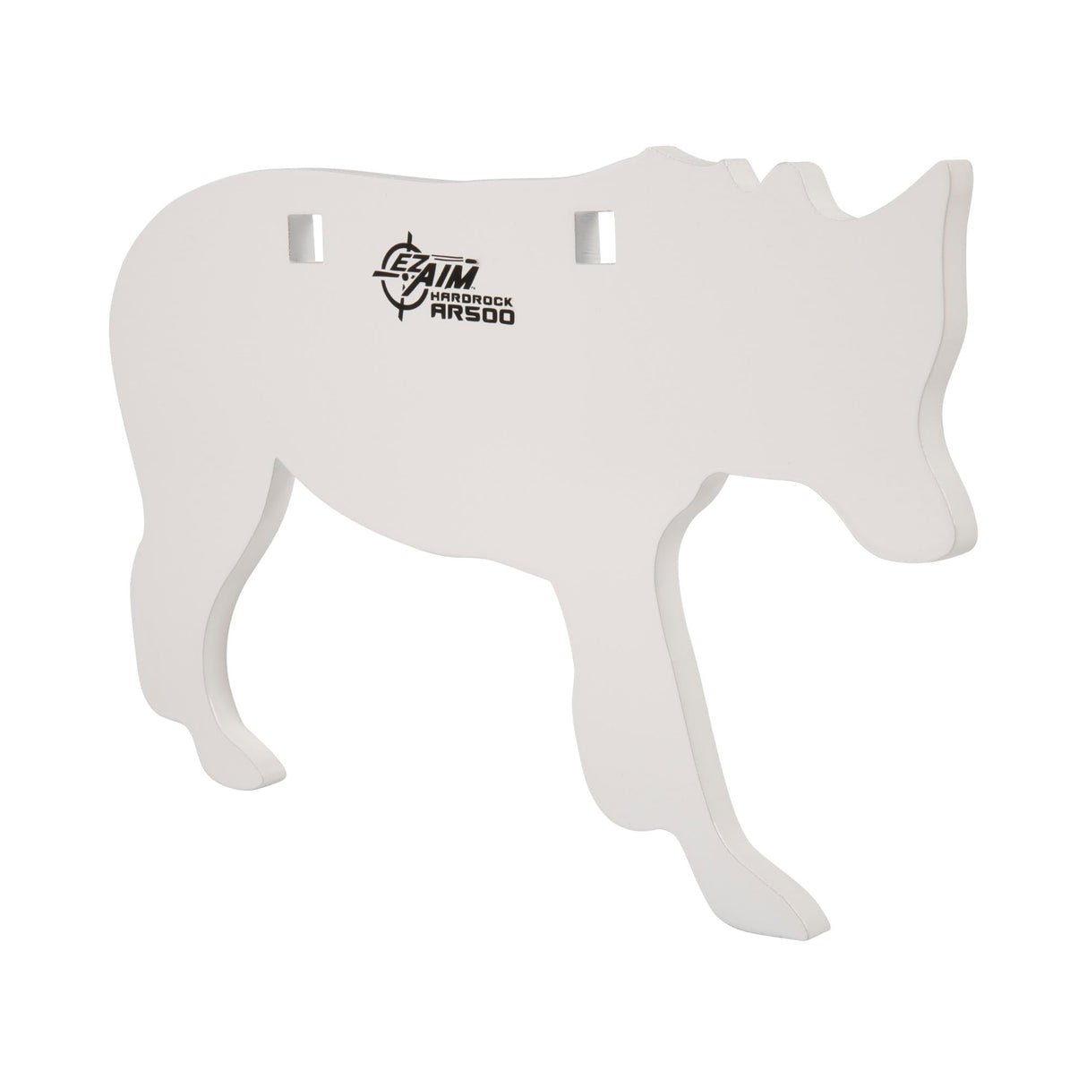 Allen Company EZ Aim® AR500 Coyote Steel Shooting Gong Target, 6 lbs., White Allen Company