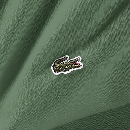 Lacoste 100% Cotton Percale 4-Piece Sheet Set – Cool, Crisp, Matte, and Durable, Oeko-Tex Certified – Solid, Green, King