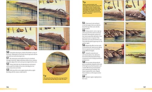 Watercolour Landscapes for the Absolute Beginner (ABSOLUTE BEGINNER ART) WoodArtSupply