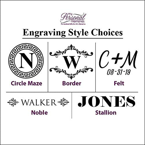 Custom Personalized Wooden Napkin Ring Holders for Home, Holidays, Party, Dinner (20) My Personal Memories