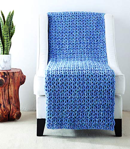 25 Simple & Cozy Crochet Blankets: Easy Patterns for Afghans, Throws, and Baby Blankets WoodArtSupply