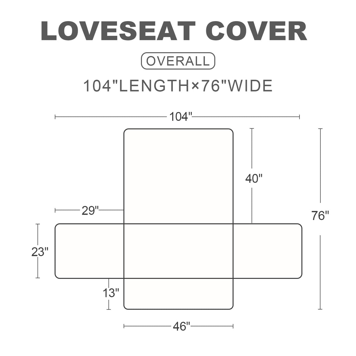 Snugglesinto Soft Faux Fur Sofa Cover Thick Shaggy Fuzzy Sectional Couch Cover Non-Slip Plush Sofa Slipcover Furniture Protector for Kids, Pets(Loveseat, White-Bubble) Snugglesinto
