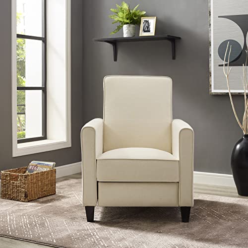 Naomi Home Landon Modern Reclining Accent Chair for Living Room | Recliner Chair with Enhanced Back Support, Wide Seat, Thick Cushioning | Recliner for Small Spaces