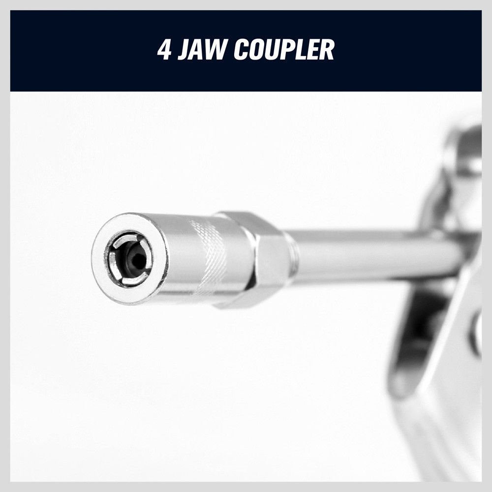 HORUSDY Mini Pistol Grip Grease Gun, with 3 OZ. Grease & Coupler (2900 PSI) HORUSDY