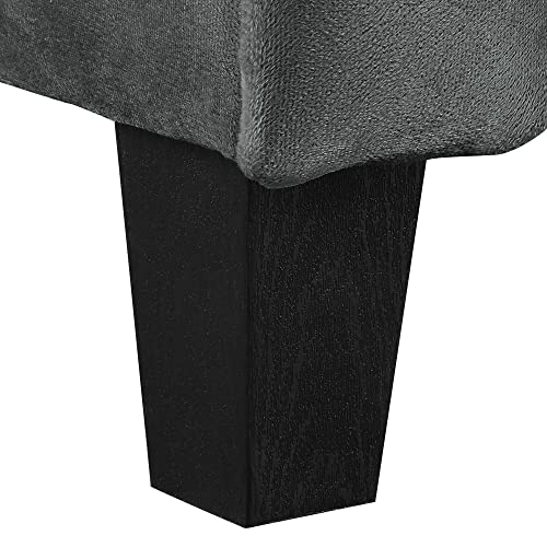 Lifestyle Solutions Harrington Sofa in Grey, Dark Grey LifeStyle Solutions