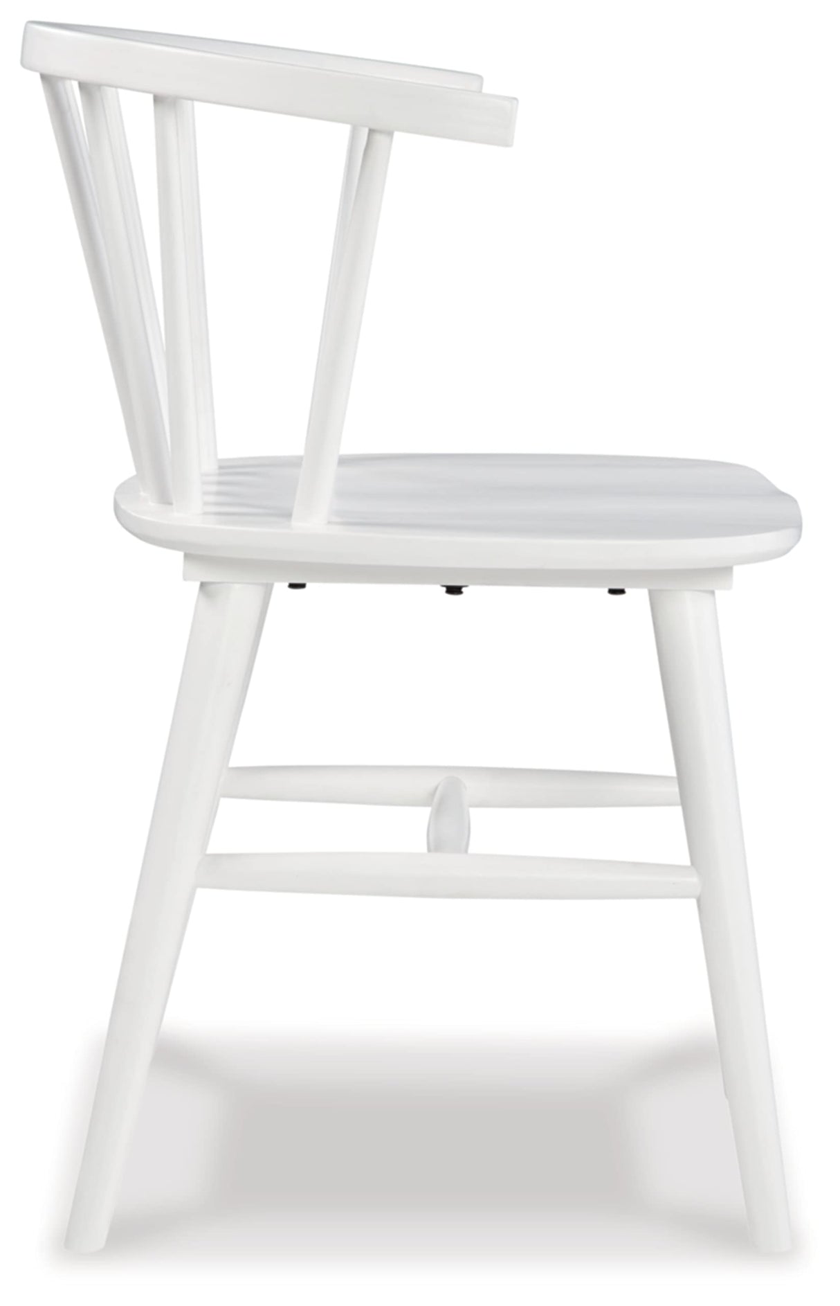 Signature Design by Ashley Grannen Modern 18" Spindle Back Dining Chair, 2 Count, White Signature Design by Ashley