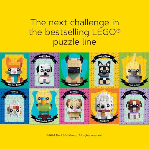 Lego Pet Pals 1000-Piece Puzzle Chronicle Books