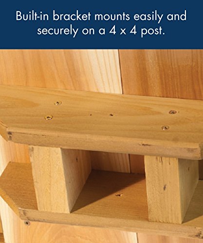 Woodlink COPGAZEBO Coppertop Wood Gazebo Bird Feeder Woodlink