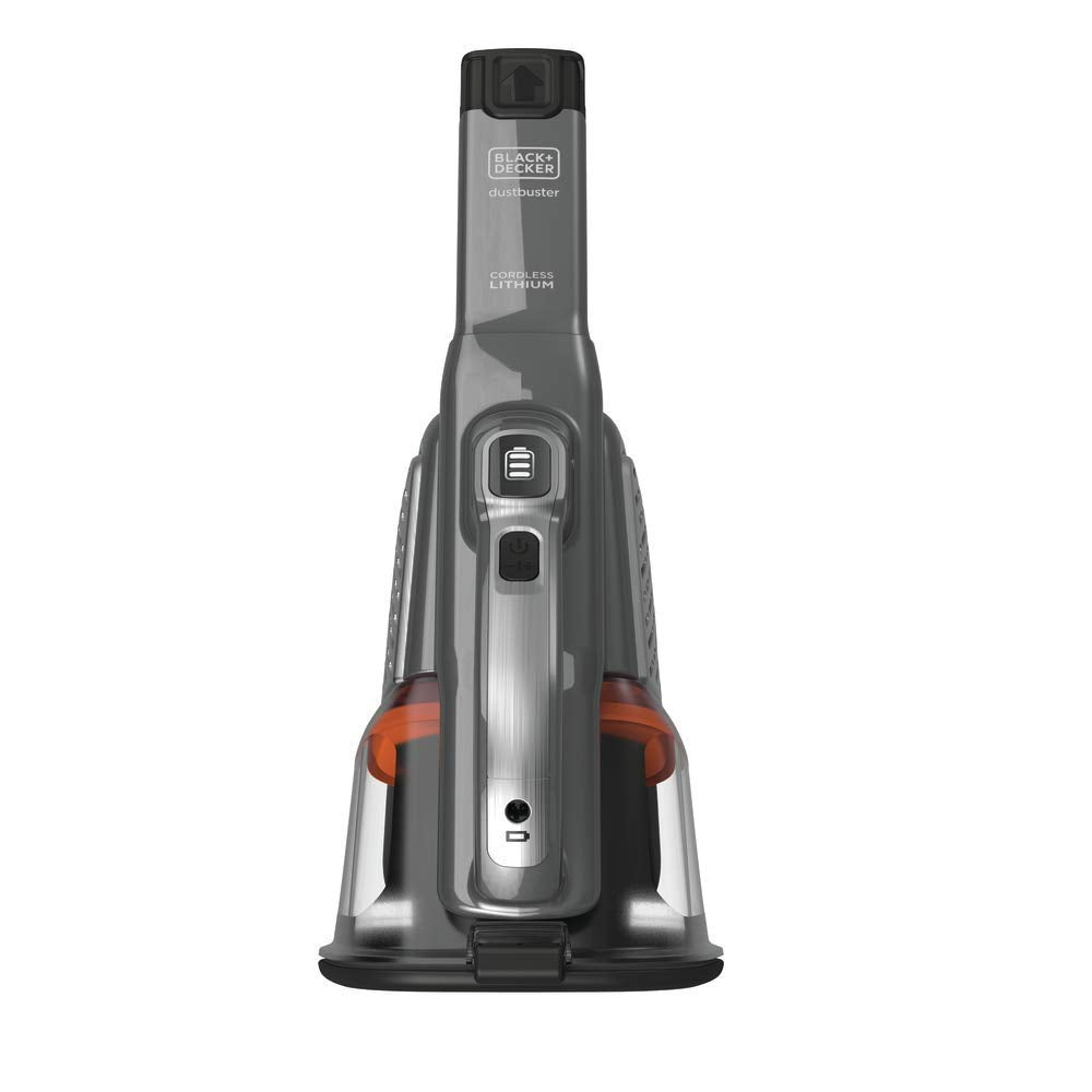 BLACK+DECKER Dusbuster Handheld Vacuum, Cordless, Gray (HHVK415B01) BLACK+DECKER