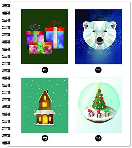 Brain Games - Sticker by Number: Christmas (28 Images to Sticker - Reindeer Cover) (Volume 1) Publications International, Ltd.