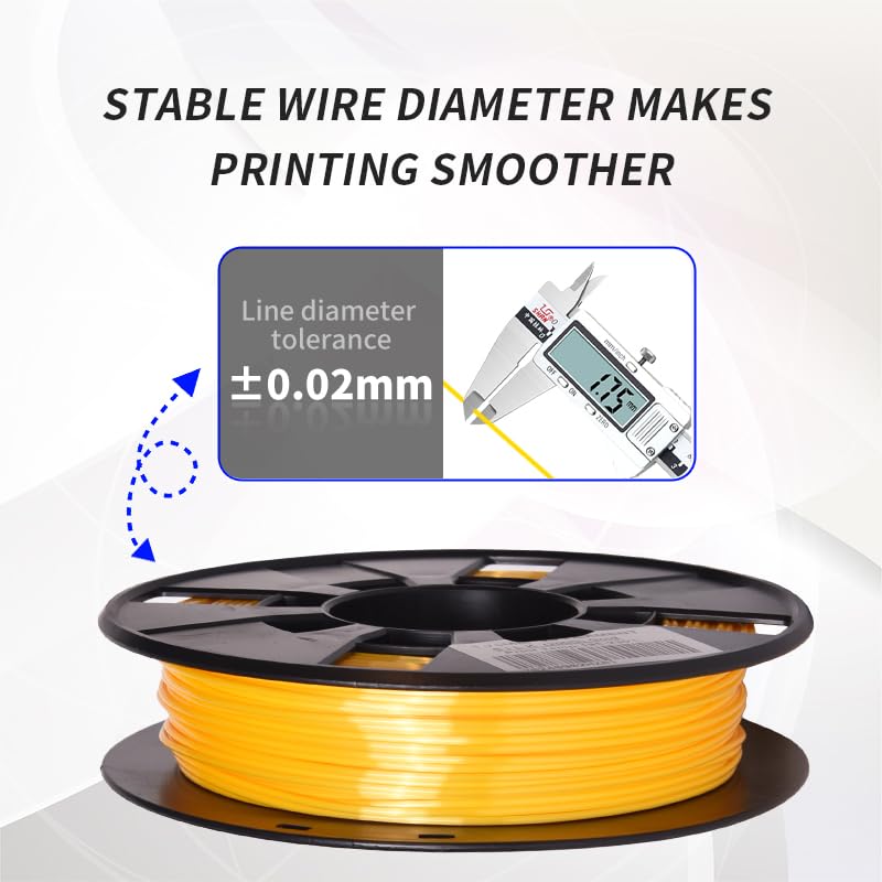 RAMBERY 3D Printer Filament Silk PLA Filament 1.75mm Silver Gold Copper Grey, 200g x 4 Spools Shiny Metallic 3D Printing Filament Dimensional Accuracy +/- 0.03 mm RAMBERY