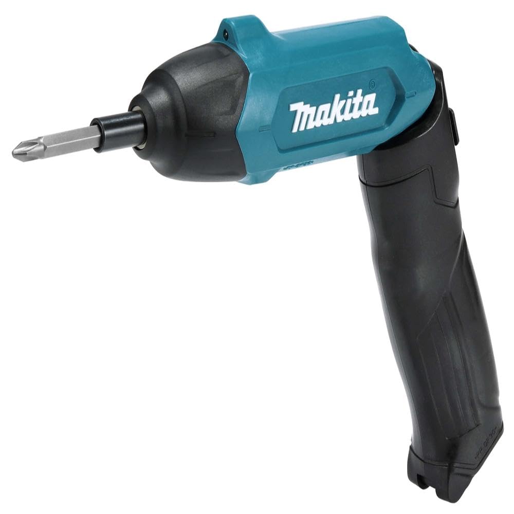 Makita DF001DW 3.6V Lithium-Ion 1/4" Hex Screwdriver Kit, Teal, 3.6V Makita