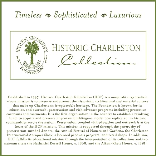 Historic Charleston King Charles Modern Farmhouse Floral Matelasse Bedspread, 100% Cotton Breathable Bedding, King/Calking, White Historic Charleston