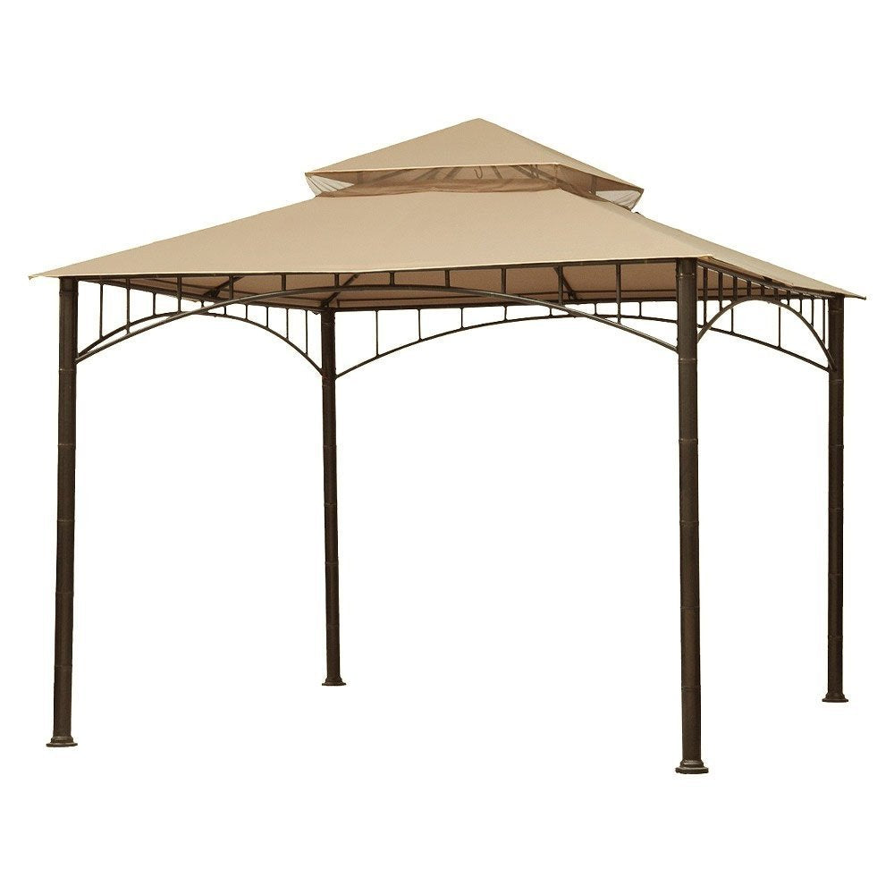 Ultra Grade RIPLOCK Fabric - Replacement Canopy Top Cover for Summer Veranda Gazebo Garden Winds